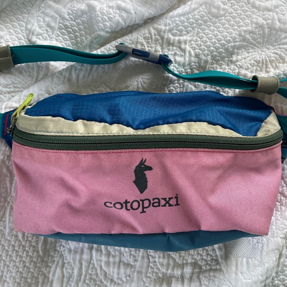 Cotopaxi Pink & Blue Lightweight Waist Pack